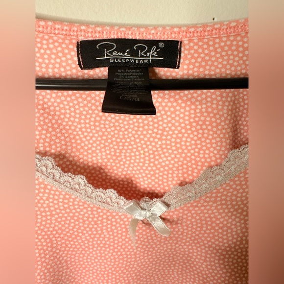 Rene Rofe Pink Women's Pajama Set - Picture 4 of 16